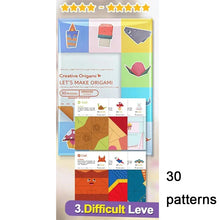Load image into Gallery viewer, Origami Kit with 30/96 Sheets & Guiding Book - DIY Art Craft for Kids & Beginners