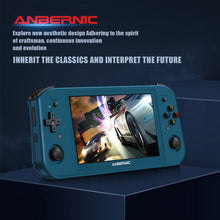 Load image into Gallery viewer, ANBERNIC Win600 PC Games Handheld AMD 3020e/3050e 5.94 Inch IPS Screen Office Video Game Console Windows 10 WiFi5 Pocket Laptop