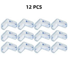 Load image into Gallery viewer, Clear Table Corner Protectors for Baby Furniture Safety Edge Guards