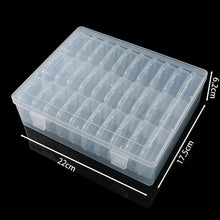 Load image into Gallery viewer, Clear Bead Organizer Box – Plastic Storage Containers