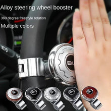 Load image into Gallery viewer, Car Steering Wheel Booster Ball – Universal Power Handle Spinner Knob with Steel Bearing
