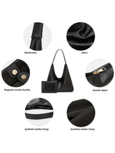Load image into Gallery viewer, New Tote bag 100 hand bill of lading shoulder women's bag retro simple large bag Tote bag