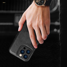 Load image into Gallery viewer, Luxury PU leather Phone Case For iPhone 14 13 Pro Max 12Pro 11Pro Max 13 12 Pro XS MAX XR X SE 7 8 plus Fashion Back Cover Leather Back Case for iPhone 14 Pro Shockproof Cover for iPhone