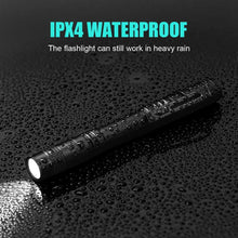 Load image into Gallery viewer, Portable Mini LED Pen Flashlight Pocket Waterproof Handheld Torch Light for Outdoor Camping Hiking Car Repair Emergency Home Use