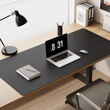 Load image into Gallery viewer, Large PU Leather Office Desk Mat – Waterproof Dual-Tone Mouse Pad & Keyboard Desk Protector for Home or Office