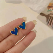 Load image into Gallery viewer, Love Heart Pearl Drop Earrings – Sweet Elegant Jewelry for Women