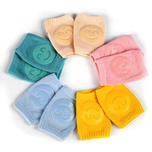 Load image into Gallery viewer, Baby Knee Pads Non-Slip Crawling Leg Warmers for Infants & Toddlers 0β2 Years Cotton Safety Protector