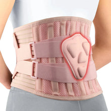 Load image into Gallery viewer, Back Brace Immediate Relief from Back Pain,Sciatica - Breathable Mesh Design with Lumbar Pad- Adjustable Support Straps for Work