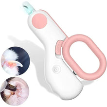 Load image into Gallery viewer, LED Pet Nail Clipper – Cat & Dog Claw Trimmer with Safety Lock