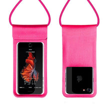 Load image into Gallery viewer, Colorful Universal Waterproof Case For iPhone 12 11 13 Pro Max X Water Proof Bag Mobile Phone Cover Universal Waterproof Phone Pouch for iPhone With Long Lanyard Lightweight Phone Case For Summer