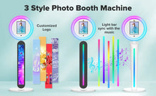 Load image into Gallery viewer, Selfie Stand Photo Booth Machine ipad Photobooth compatible for 10.2-12.9inch ipad Photo Booth Stand Machine for Party Wedding