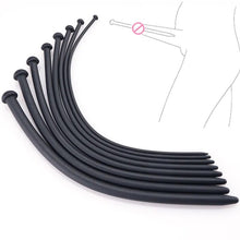 Load image into Gallery viewer, 8Ppcs/Set Silicone Urethral Dilators Soft Urethra Catheter Sounding Smooth Penis Plugs Urethral Rod Masturbator Sex Toys for Men