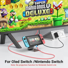 Load image into Gallery viewer, USB C to HDMI Adapter Charger Cable for Switch Type C to HDMI Line Laptop iPhone15 MacBook Huawei Xiaomi Dock Accessories Gift