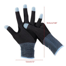 Load image into Gallery viewer, Game Playing Glove Highly Sensitive Gaming Finger Sleeves Anti-Sweat Breathable Keep Warm Compatible for E-Sports 1 Pair