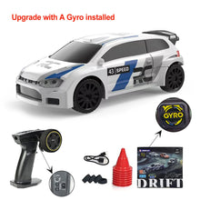 Load image into Gallery viewer, Upgraded Gyro 1/43 RC Drifting Car Racing RTR 4WD High Speed Radio Control Model 2.4G Drift Race Vehicle Mini Gifts