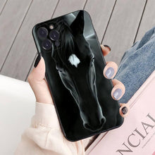 Load image into Gallery viewer, Animal Steed Horse Phone Case For Iphone 14 11 12 13 Mini Pro Xs Max Cover 6 7 8 Plus X Xr Se 2020 Cool Animal Horse Case For Iphone
