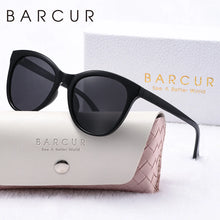 Load image into Gallery viewer, BARCUR Women’s Transparent Fashionable Cat Eye Sunglasses – Polarized UV400 Gradient Lenses for Summer Travel Party & Vacation – Comfortable Durable Best Gift Idea