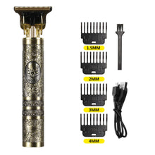 Load image into Gallery viewer, Pure metal body T9 high quality hairdresser hair salon professional razor household shaving small appliances send gift box
