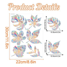 Load image into Gallery viewer, Rainbow Suncatcher Window Stickers – PVC Prism Decals
