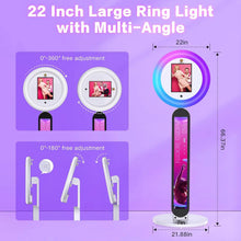 Load image into Gallery viewer, Selfie Stand Photo Booth Machine ipad Photobooth compatible for 10.2-12.9inch ipad Photo Booth Stand Machine for Party Wedding