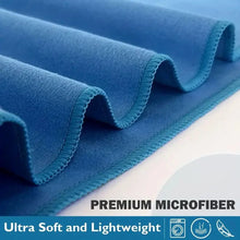 Load image into Gallery viewer, Microfiber Quick-Dry Towel – Lightweight Sandproof Sports & Travel Towel for Gym, Beach, Swim & Yoga