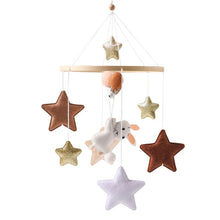 Load image into Gallery viewer, Baby Wooden Bed Bell Bracket Mobile Holder
