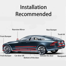 Load image into Gallery viewer, 1-10m Nano Carbon Fiber Car 3D Tape Sticker Door Mirror Paste Protector Strip DIY Protection Protective Film Waterproof Adhesive
