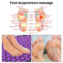 Load image into Gallery viewer, Acupressure Yoga Mat Kuznetsov Applicator Cushion with Spikes