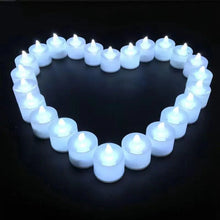 Load image into Gallery viewer, LED Candle Battery Powered Flameless Tea Candle Fake Candle Lamp Wedding Birthday Party Home Decoration Lamp Candlestick Candles