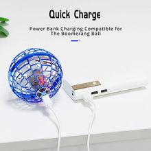 Load image into Gallery viewer, Pink Flying Ball Spinner Toy Hand Control Drone Helicopter 360 Rotating Mini UFO with Light Coy Kids Gifts Birthday Gift For Kid