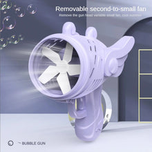 Load image into Gallery viewer, Electric Bubble Maker Machine Gun Bazooka Party Flashing Light Auto Blower Soap Ball Water for Children Kid Outdoor Bubbl Toys