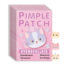 Load image into Gallery viewer, 600pcs Cartoon Cat Acne Patches β Ultra-Thin Breathable Pimple Stickers
