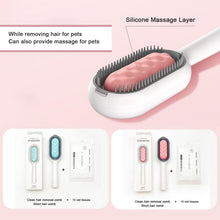 Load image into Gallery viewer, Cat Cleaning Comb Cat Hair Remover to Remove Floating Hair Sticky Fur Universal Pet Grooming Brush for Cat Dog Paired with Wipes Pet Cleaning Hair Removal Comb For Massaging And Removing Loose Hair