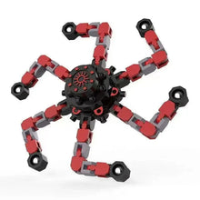 Load image into Gallery viewer, Deformable Fidget Spinner Chain Toy – Intelligent Stress Relief Finger Gyro for Kids & Adults