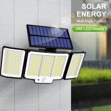 Load image into Gallery viewer, 234/318/348 LED Solar Motion Sensor Light – Super Bright Outdoor Floodlight with 3 Modes, IP65 Waterproof, Remote Control & Wide-Angle Illumination