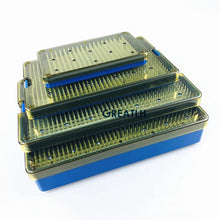 Load image into Gallery viewer, Silicone sterilization tray case for holding instrument Disinfection box sterilising tray case