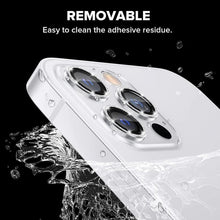 Load image into Gallery viewer, 3/1Pcs Luxury Camera Lens Protector For iPhone13 12 11 Pro Max Camera Protective For iPhone 12 13 Mini Back Lens Glass Camera Cover Circle Tempered Glass Protector