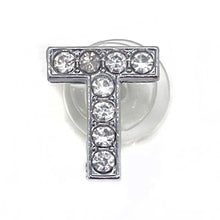 Load image into Gallery viewer, 1pcs Metal Shoes Charms Accessories Garden Rhinestones Letters Shoe Decorations Diy Charm For Crocs Pins Chain X-mas Women Gifts