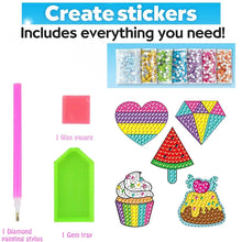 Load image into Gallery viewer, Big Gem Diamond Painting Kit - DIY Mosaic Art & Sticker Craft for Kids
