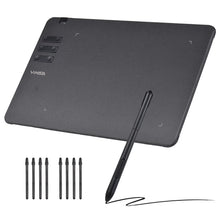 Load image into Gallery viewer, VINSA T1161 Graphics Drawing Tablet Ultra-thin Stylus 8 Pen Nibs Art Creation Sketch with 8192 Levels Pressure Battery-free