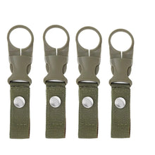 Load image into Gallery viewer, Webbing Buckle Hook Water Bottle Holder Clip Outdoor Nylon EDC Climb Carabiner Belt Backpack Hanger Camp Carabiner Belt Clip