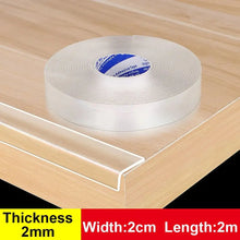 Load image into Gallery viewer, Table Edge Guard Tape – Transparent Corner Bumper