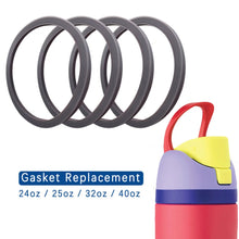 Load image into Gallery viewer, 6 Pack Water Bottle Seal Replacement for Owala FreeSip, Silicone Lid Seal O-Ring Replacement Sealing Rings Kitchen Accessories