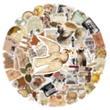 Load image into Gallery viewer, 10/25/50pcs Retro Vintage Art Stickers Aesthetic Decals for Laptop Pad Phone Fridge Travel Luggage Water Bottle Scrapbook Car