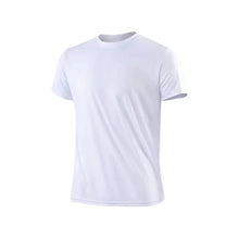 Load image into Gallery viewer, Men's Quick Dry Short Sleeve Gym Running Moisture Wicking Round Neck T-Shirt Training Exercise Gym Sport Shirt Tops Lightweight