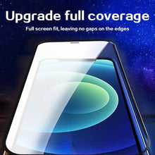Load image into Gallery viewer, 4PCS Full Cover Protective Glass For iPhone 13 12 11 Pro Max Screen Protector For iPhone 6 7 8 Plus X XR Xs SE 2020 Mini Glass Full Glue Big Curved Edge Flexible Tempered Glass for iPhone