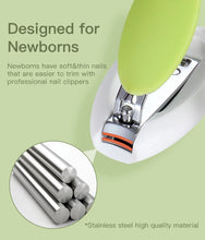 Load image into Gallery viewer, Anti Clip Mini Small Infant Baby Nail Clippers Healthcare Kids Finger Nail Cutter Scissors