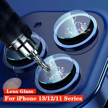 Load image into Gallery viewer, 2PCS Camera Protector Glass For iPhone 13 12 14 Pro Max Lens Screen Protector Film For iPhone 13 12 Mini 14 Pro Max Lens Glass Mini Camera Lens Protector