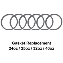 Load image into Gallery viewer, 6 Pack Water Bottle Seal Replacement for Owala FreeSip, Silicone Lid Seal O-Ring Replacement Sealing Rings Kitchen Accessories