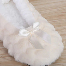Load image into Gallery viewer, Winter Warm Slipper Womens Home Plush Soft Fluffy Cute Funny Indoor House Female Non Slip Ladies Floor Shoes Heart Love Grip